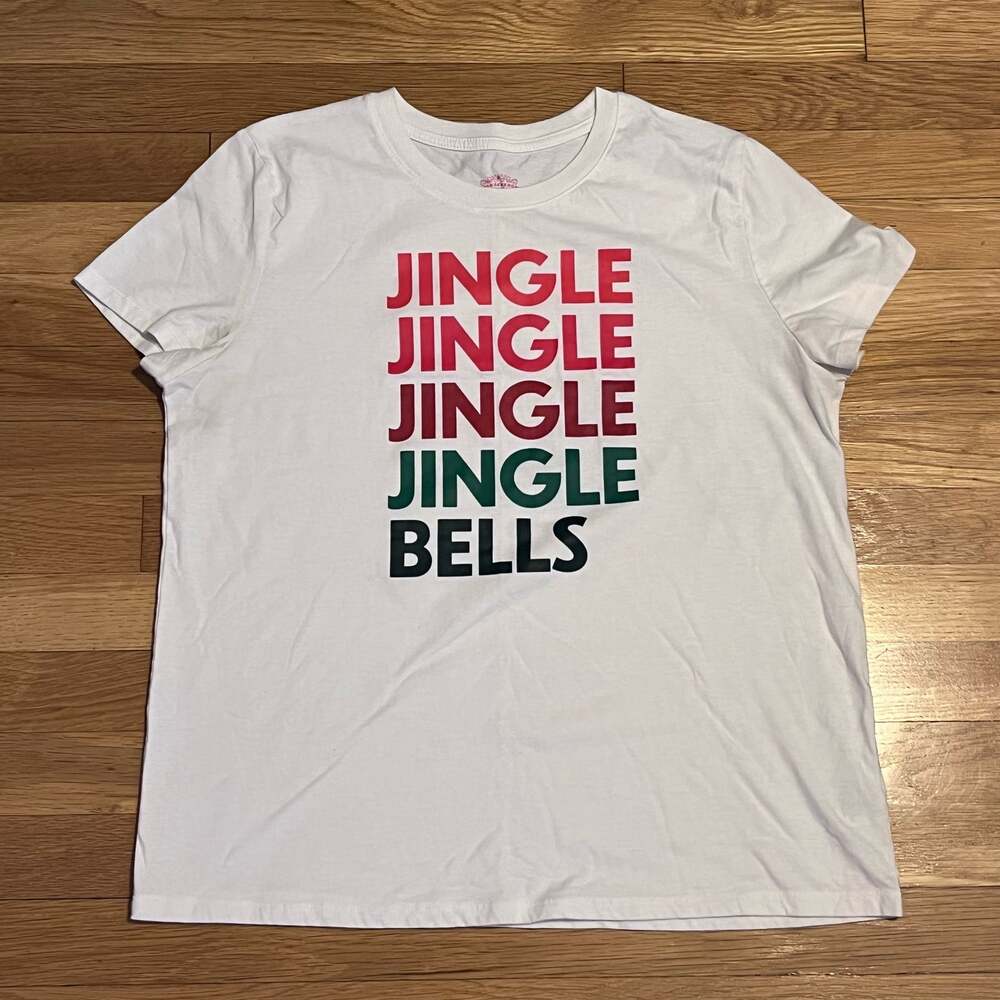 Wondershop Jingle Bells Sleep Tee - Size L